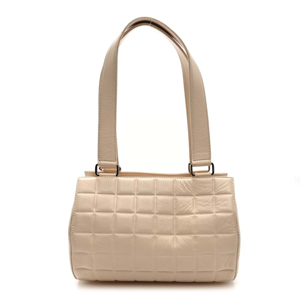 Chanel Lambskin Quilted Cc Chocolate #254507C10B